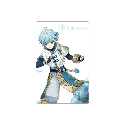 Genshin Impact Genius Invokation TCG acrylic card Chongyun clear acrylic character card