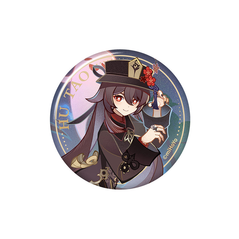 Genshin Impact Genius Invokation TCG acrylic card Hu Tao transparent character card design