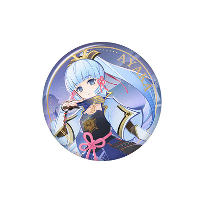 Genshin Impact Genius Invokation TCG acrylic card Kamisato Ayaka transparent character card design