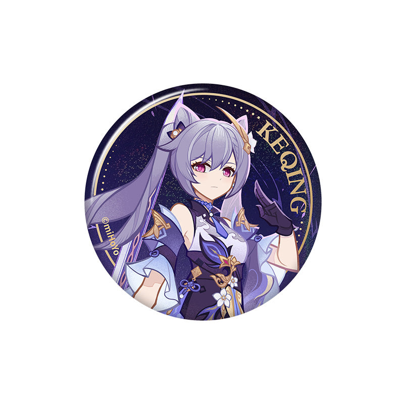 Genshin Impact Genius Invokation TCG acrylic card Keqing transparent character card design