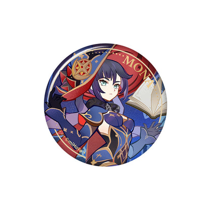 Genshin Impact Genius Invokation TCG acrylic card Mona transparent character card design
