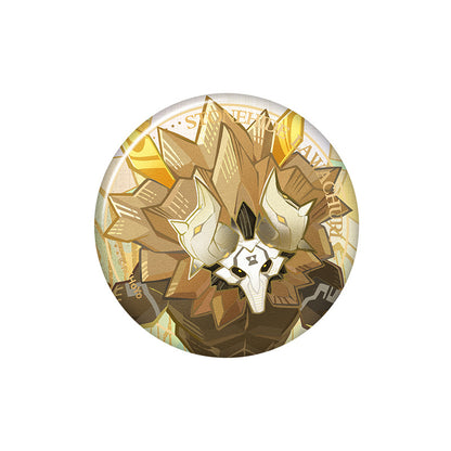 Genshin Impact Genius Invokation TCG acrylic card Rock Shield Hilichurl Guard transparent character card design