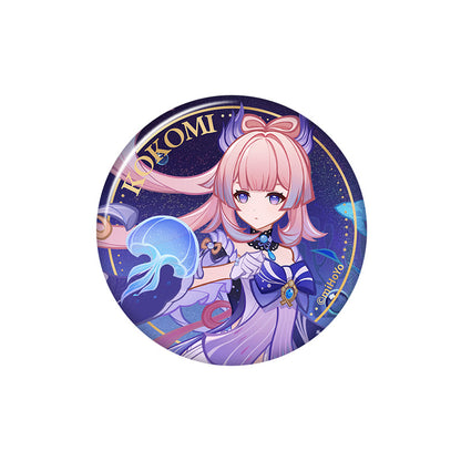 Genshin Impact Genius Invokation TCG acrylic card Sangonomiya Kokomi transparent character card design