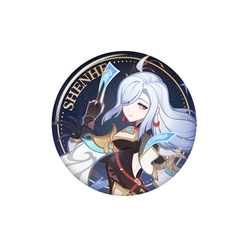 Genshin Impact Genius Invokation TCG acrylic card Shenhe transparent character card design