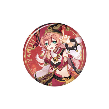 Genshin Impact Genius Invokation TCG acrylic card Yanfei transparent character card design