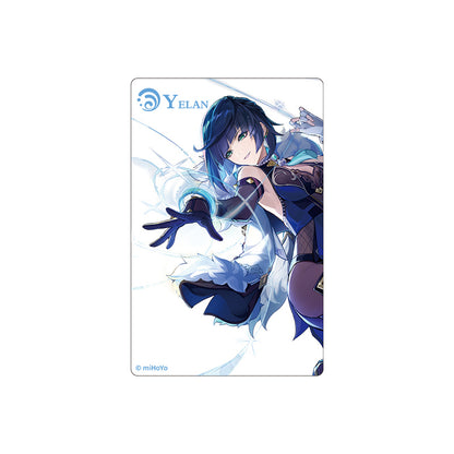 Genshin Impact Genius Invokation TCG acrylic card Yelan clear acrylic character card