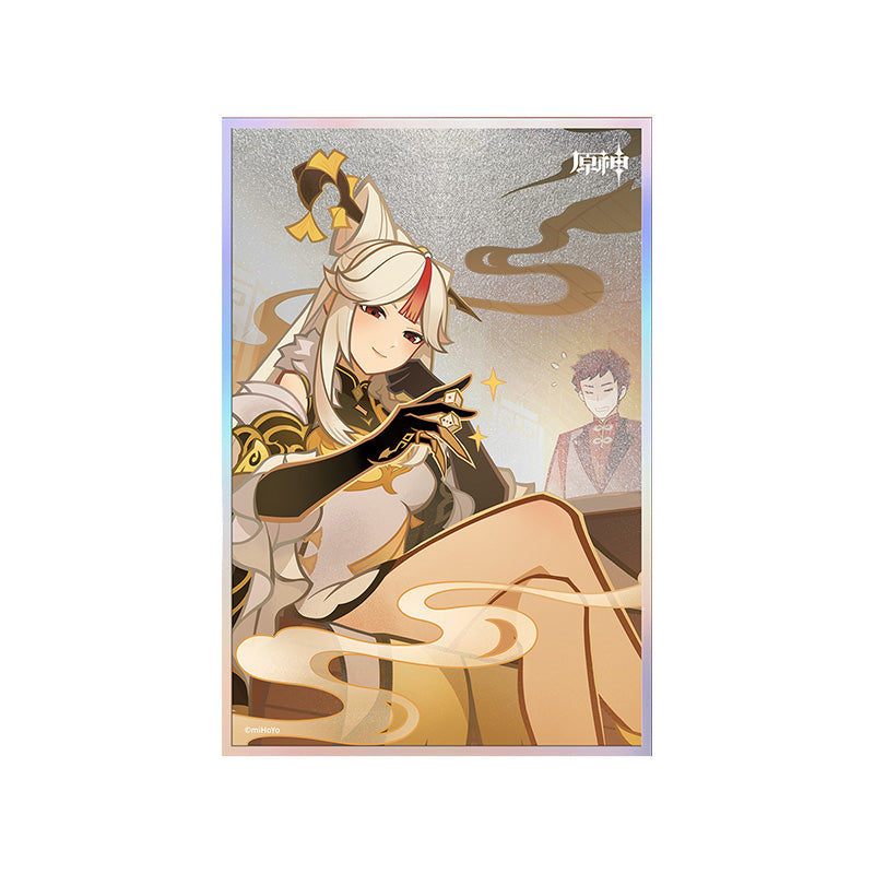 Genshin Impact Genius Invokation TCG art card All-In Throw