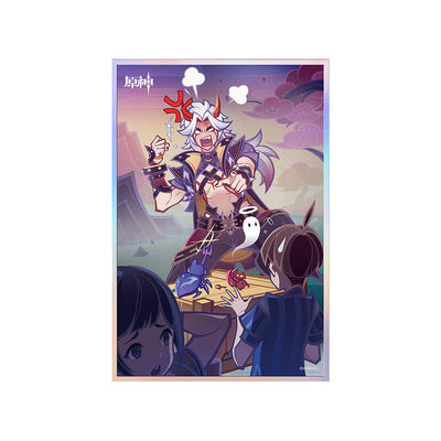 Genshin Impact Genius Invokation TCG art card I’m Not Done Yet