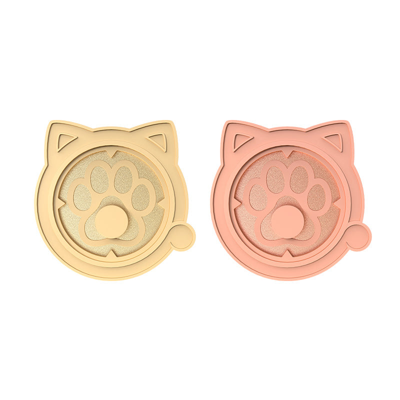 Genshin Impact Genius Invokation TCG cat paw badge stand collection gold and rose gold versions