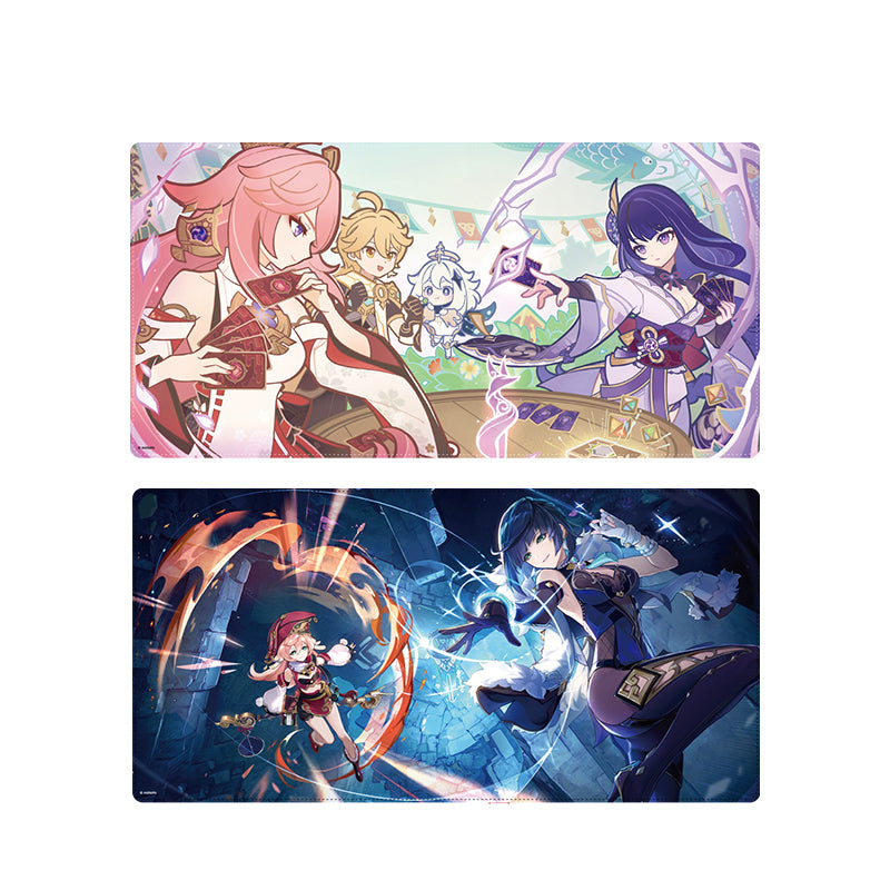 Genshin Impact Genius Invokation TCG mouse pad collection Shadowplay Cup Open and Tournament Season 2 designs