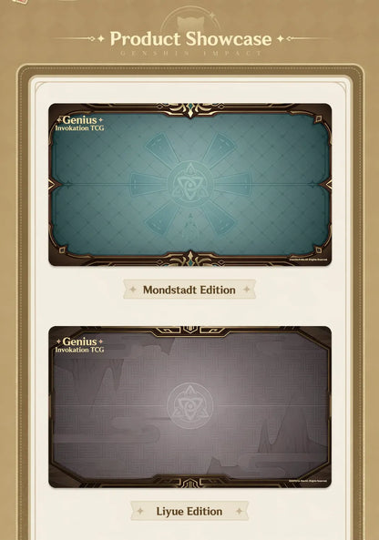 Genshin Impact mouse pad size 700x400mm extended desk mat dimension detail