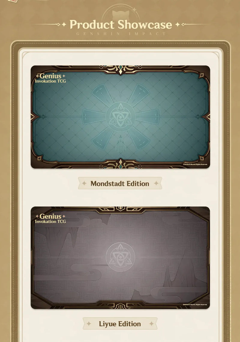 Genshin Impact mouse pad size 700x400mm extended desk mat dimension detail