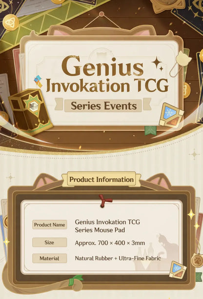 Genshin Impact mouse pad ultra fine fabric surface smooth control detail