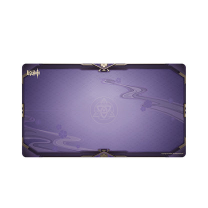 Genshin Impact Genius Invokation TCG mouse pad Inazuma region design purple theme gaming desk mat