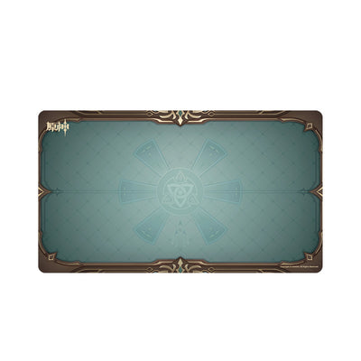Genshin Impact Genius Invokation TCG mouse pad Mondstadt region design blue theme gaming desk mat