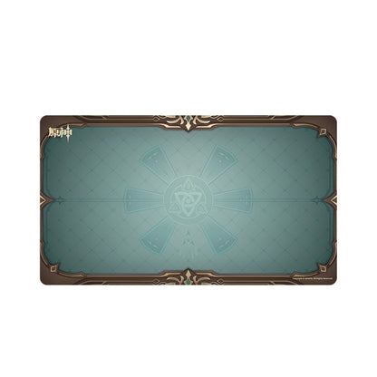 Genshin Impact Genius Invokation TCG mouse pad Mondstadt region design blue theme gaming desk mat