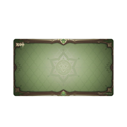 Genshin Impact Genius Invokation TCG mouse pad Sumeru region design green theme gaming desk mat