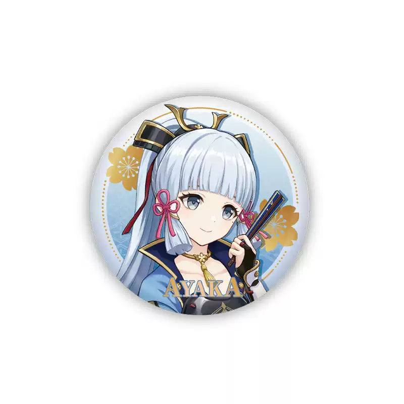 Genshin Impact Hues of Celebration badge Kamisato Ayaka