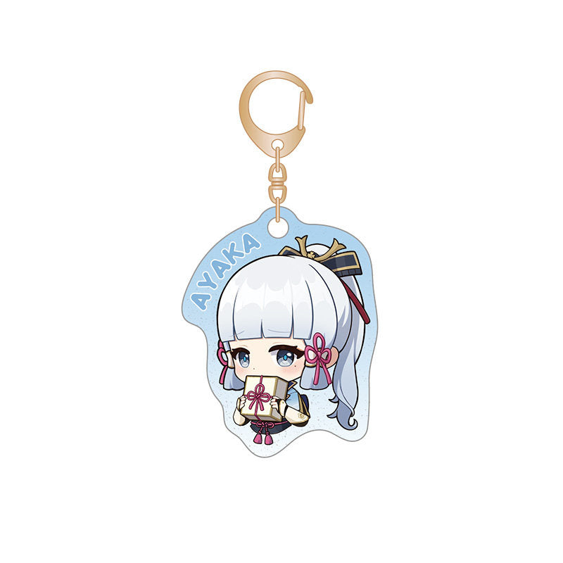 Genshin Impact Hues of Celebration chibi acrylic stand Kamisato Ayaka