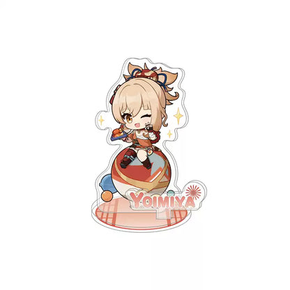 Genshin Impact Hues of Celebration chibi acrylic stand Yoimiya