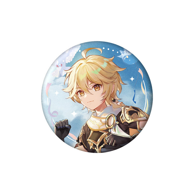 Genshin Impact 1st Anniversary Aether character badge