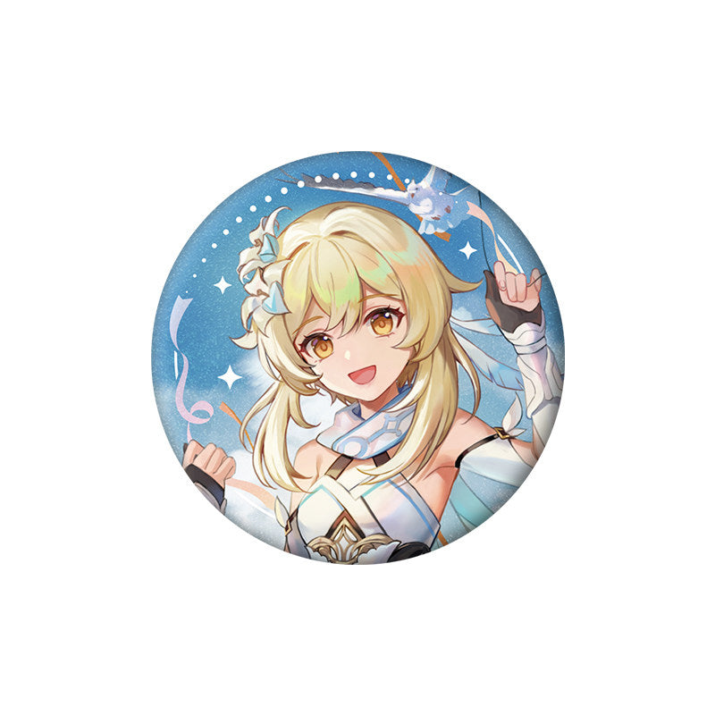 Genshin Impact 1st Anniversary Lumine character badge