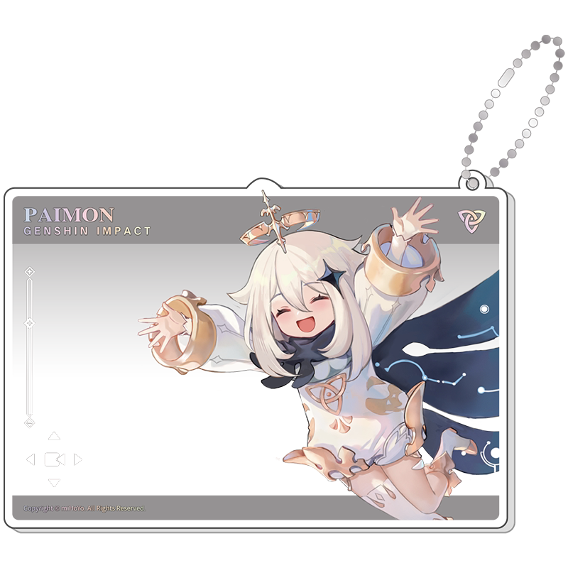 Genshin Impact 1st Anniversary Paimon acrylic card