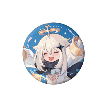 Genshin Impact 1st Anniversary Paimon character badge