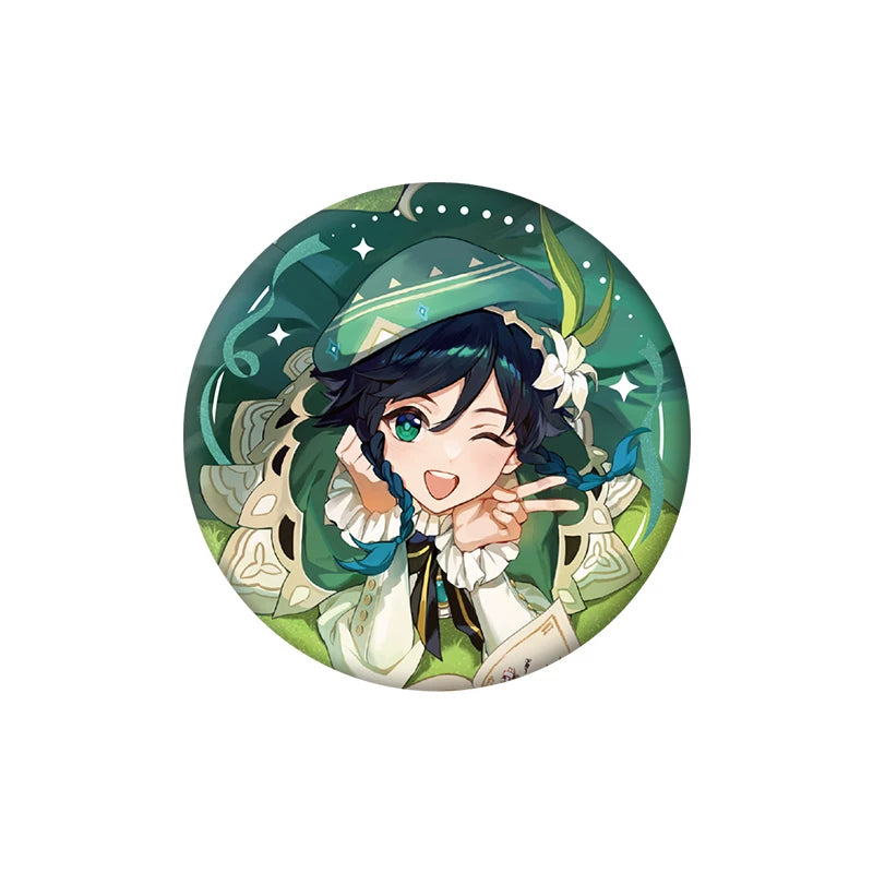 Genshin Impact 2nd Anniversary Venti character badge