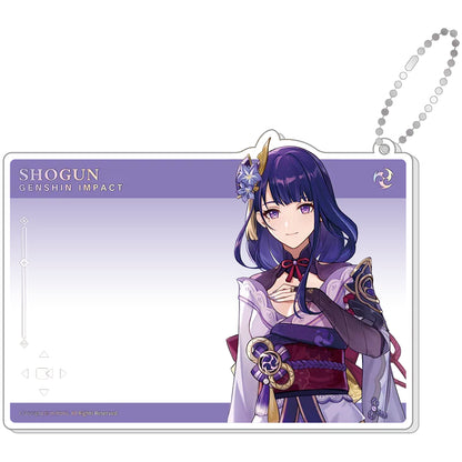 Genshin Impact 3rd Anniversary Raiden Shogun acrylic card