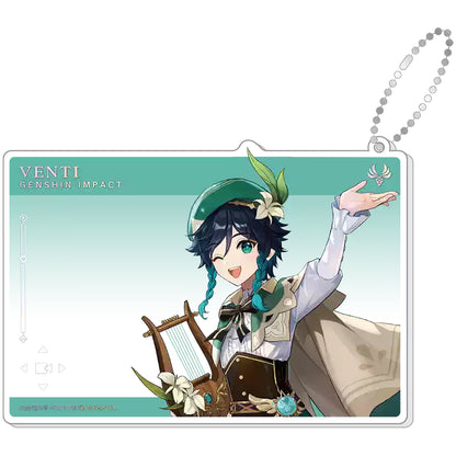 Genshin Impact 3rd Anniversary Venti acrylic card