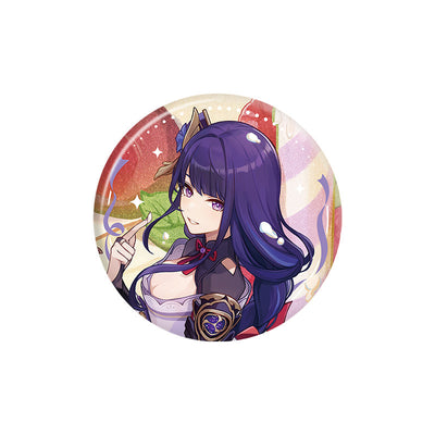 Genshin Impact 4th Anniversary Raiden Shogun character badge