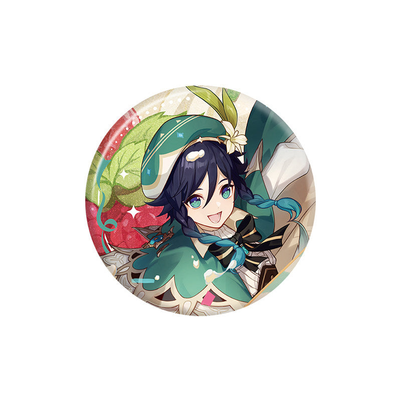 Genshin Impact 4th Anniversary Venti character badge