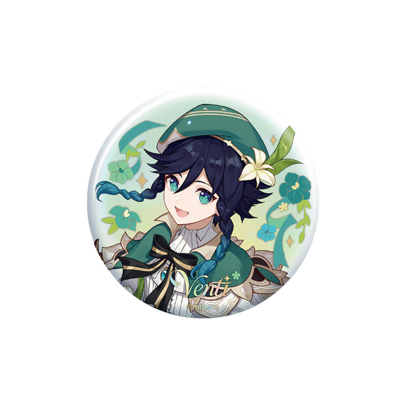 Genshin Impact 5th Anniversary Venti character badge