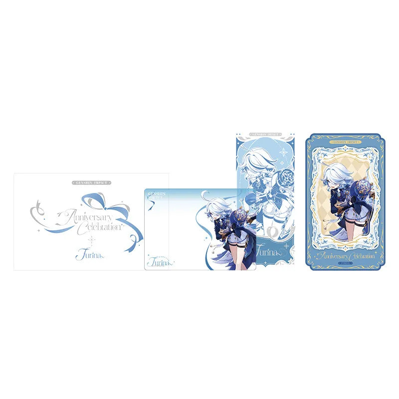 Genshin Impact 6th Anniversary Celebration Furina commemorative ticket set