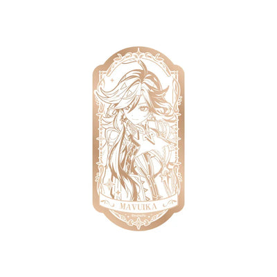 Genshin Impact 6th Anniversary Celebration Mavuika mirror badge
