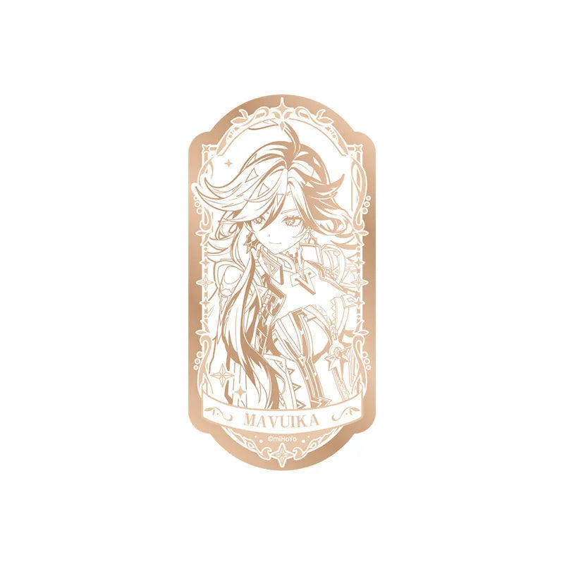 Genshin Impact 6th Anniversary Celebration Mavuika mirror badge