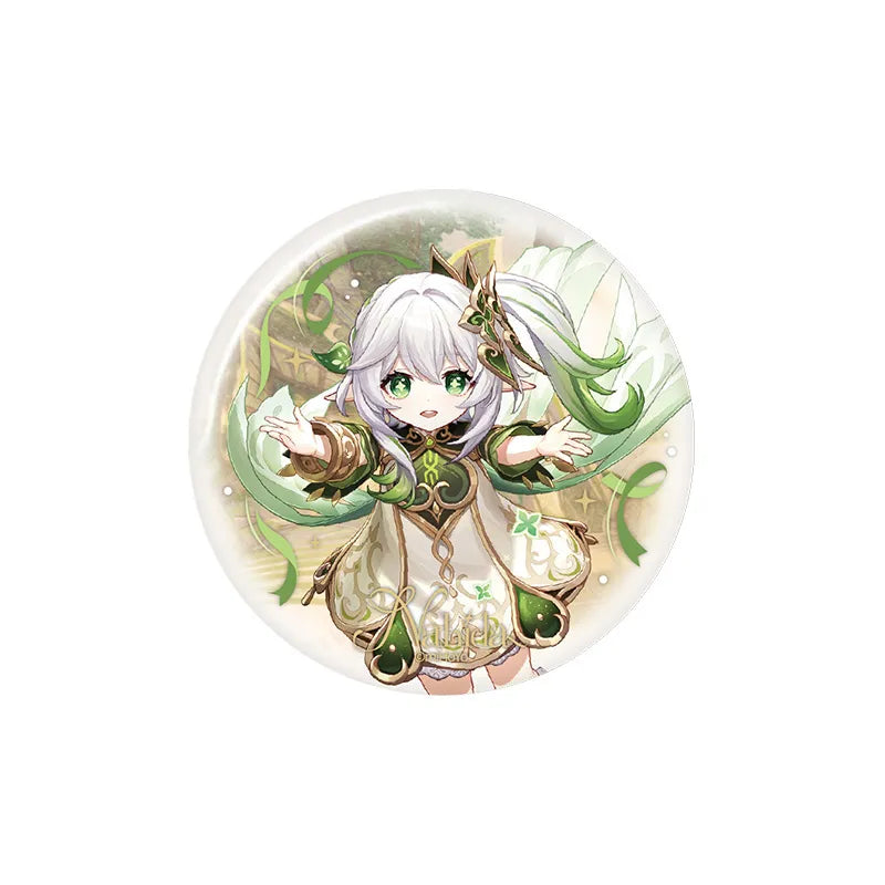 Genshin Impact 6th Anniversary Celebration Nahida tinplate badge