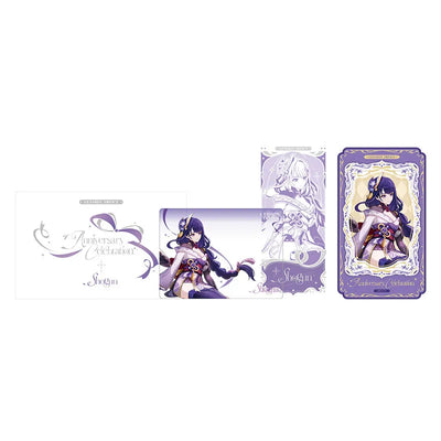 Genshin Impact 6th Anniversary Celebration Raiden Shogun commemorative ticket set