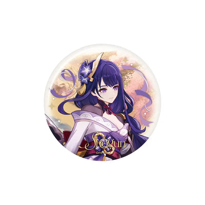 Genshin Impact 6th Anniversary Celebration Raiden Shogun tinplate badge