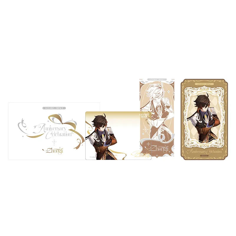 Genshin Impact 6th Anniversary Celebration Zhongli commemorative ticket set