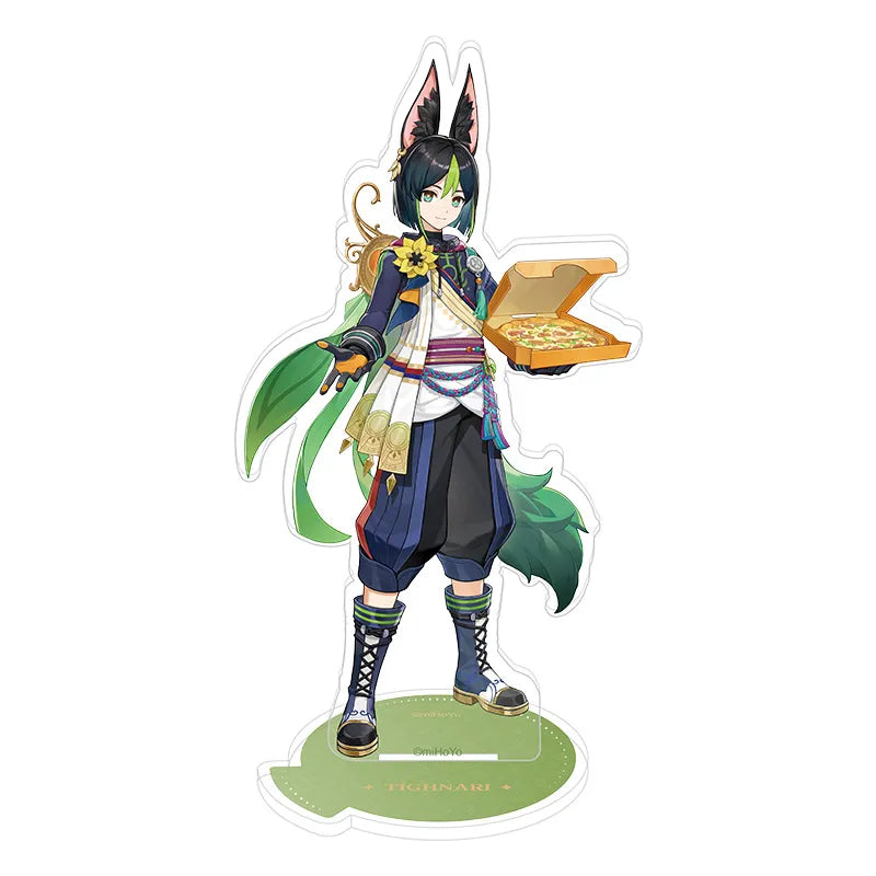 Genshin Impact A Journey of Flavors Series Tighnari acrylic stand featuring café themed character artwork