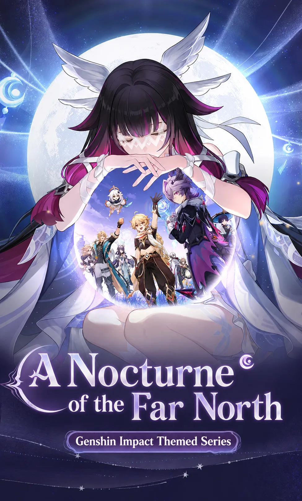 Genshin Impact A Nocturne of the Far North Series Columbina and Durin merchandise collection