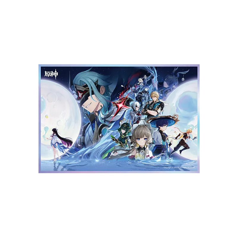 Genshin Impact A Traveler on a Winter's Night Series character color paper