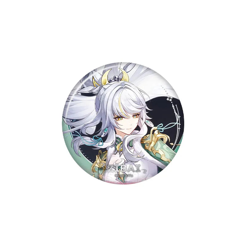 Genshin Impact A Traveler on a Winter's Night Series Zibai badge