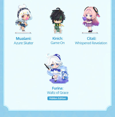 Blind box rules and size comparison for the Academy's Light & Shadow Poetry Chibi Series