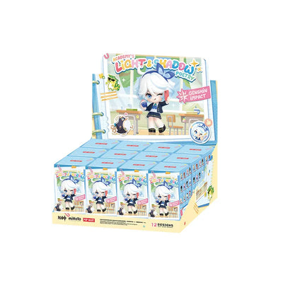 Full box set of Genshin Impact Academy's Light & Shadow Poetry Chibi Figures