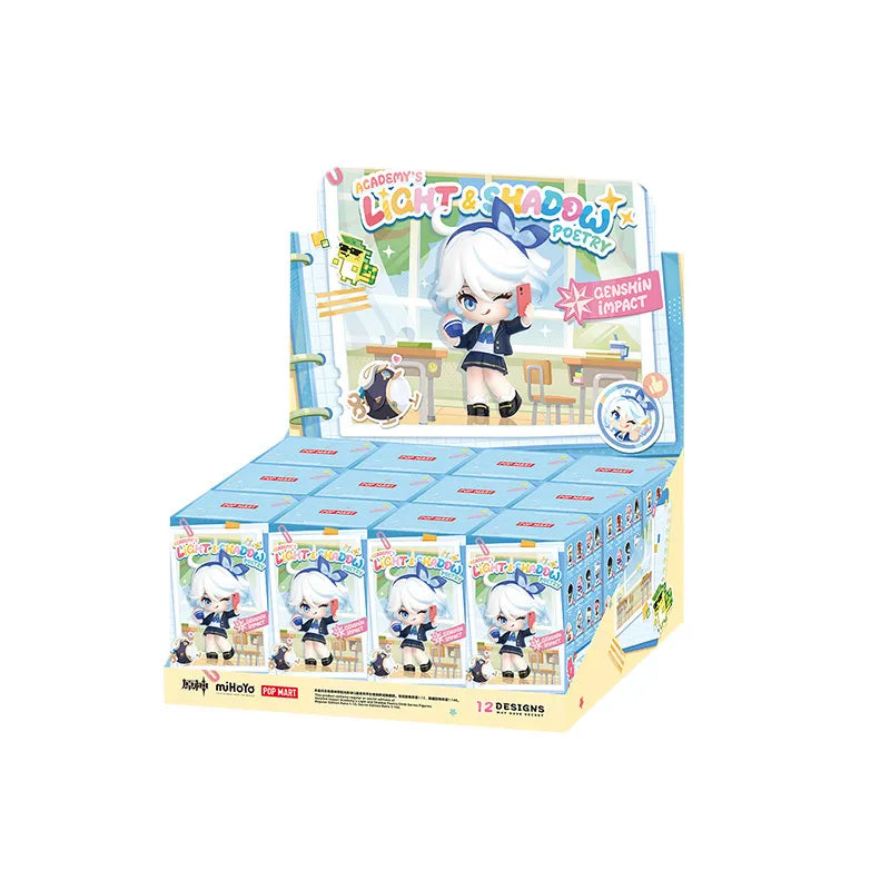 Full box set of Genshin Impact Academy's Light & Shadow Poetry Chibi Figures