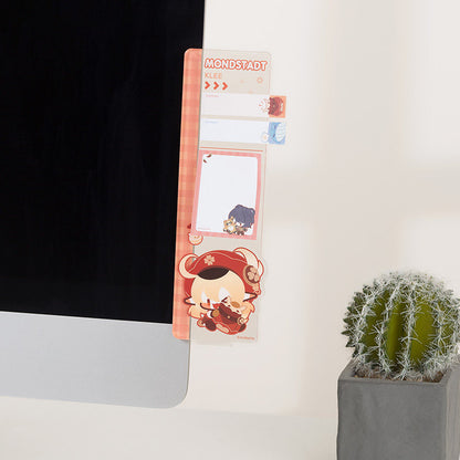 Genshin Impact acrylic memo standee office desk anime accessory