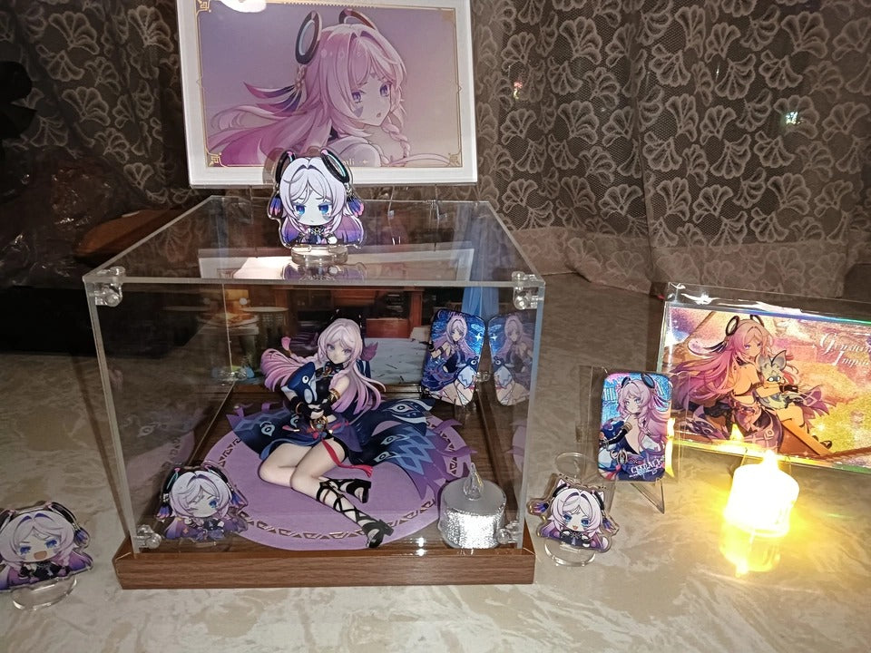 Genshin Impact Acrylic PV Series Framed Artwork Display